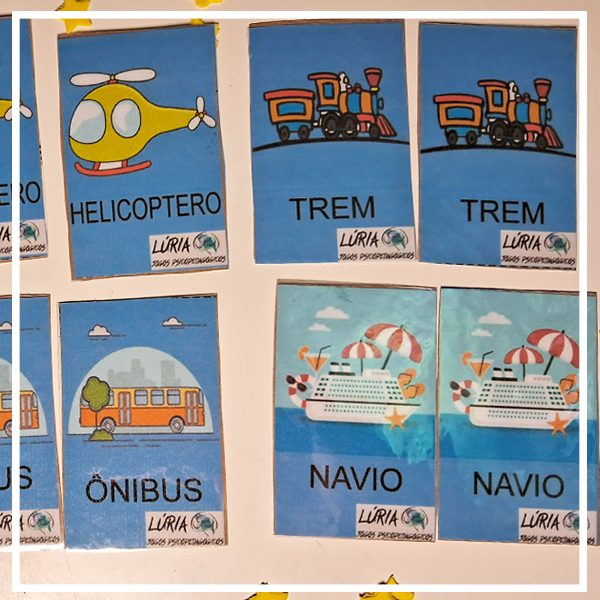 Jogo de Memória Meio de transporte